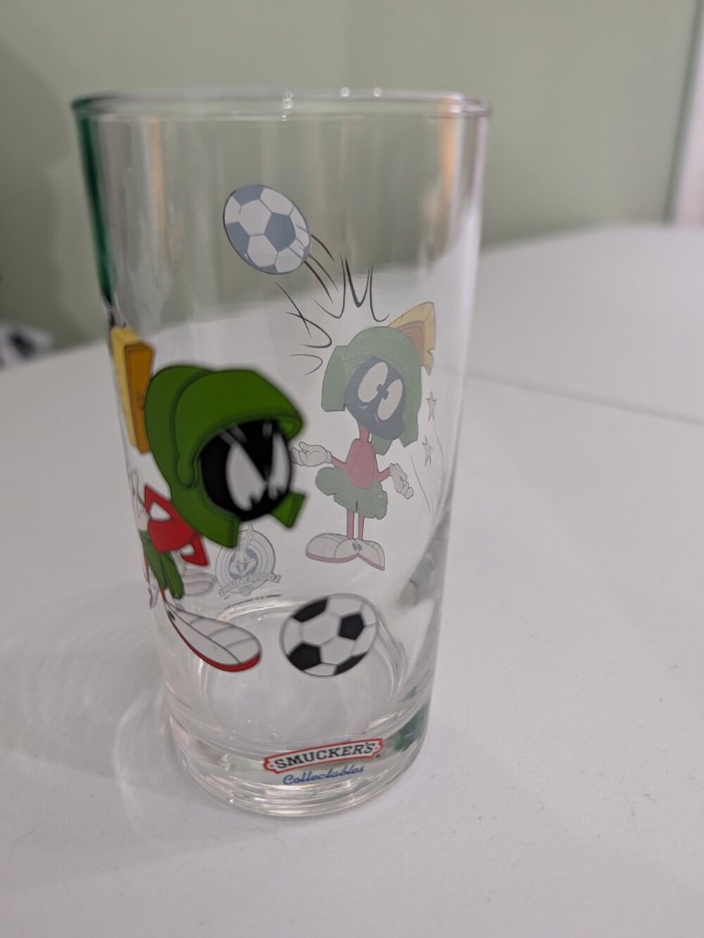 Vintage Smucker's Marvin the Martian Collectable Glass - Looney Tunes - Soccer - Picture 6 of 11